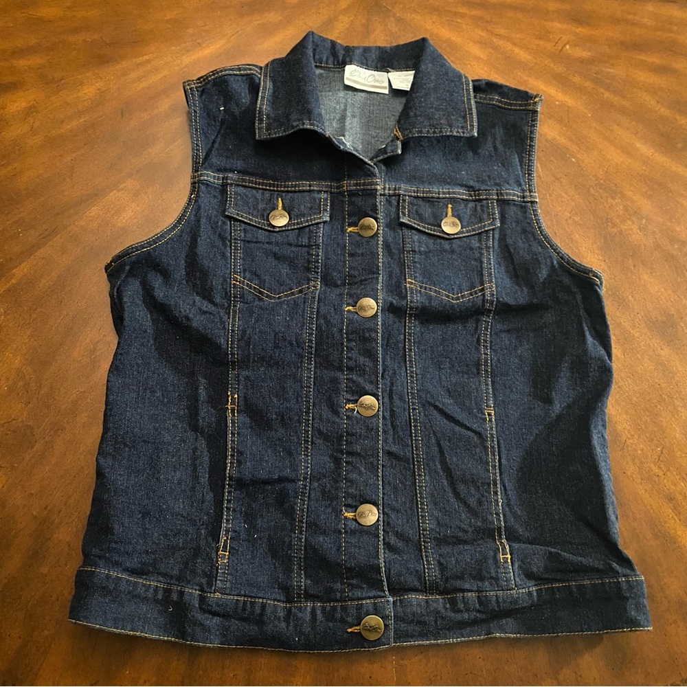 Bend over Jean vest